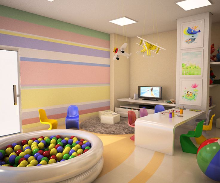 Оформление комнаты отдыха в детском саду