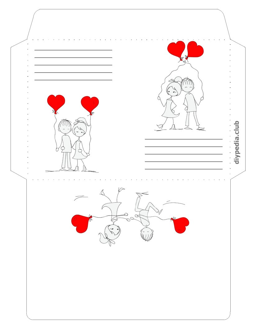 Конверт онлайн распечатать: Программа печати адресов на конвертах