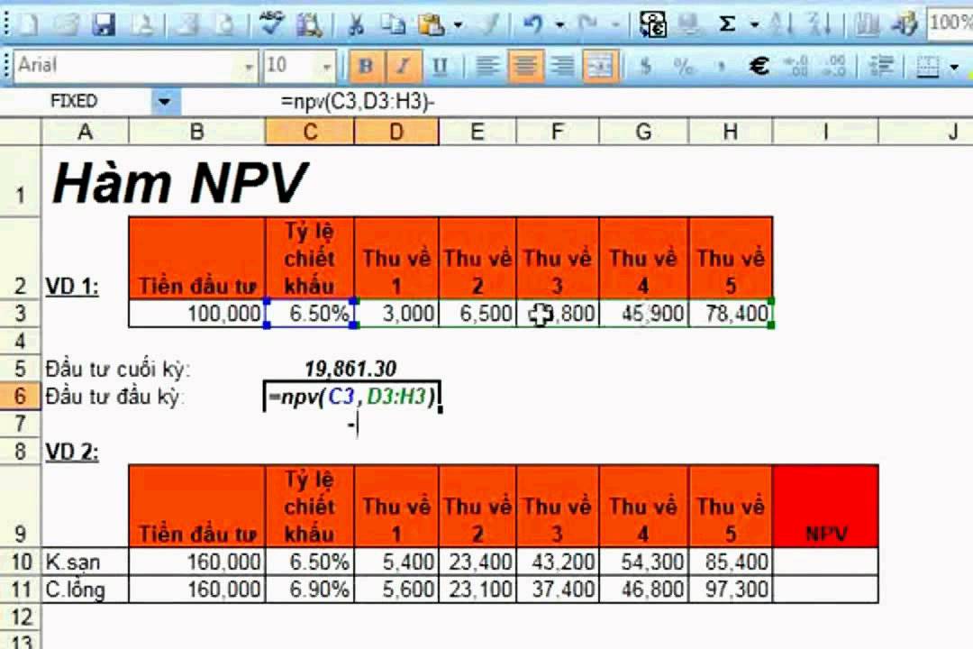 Расчет npv проекта онлайн