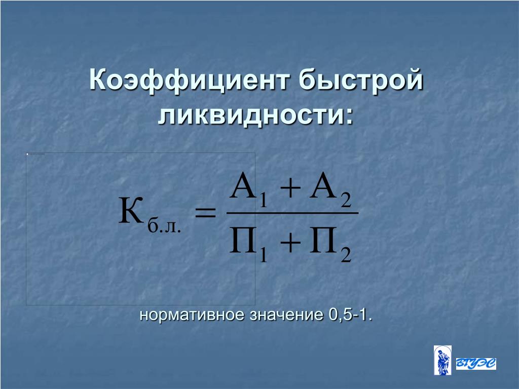 Коэффициенты ликвидности что показывают: Коэффициенты ликвидности