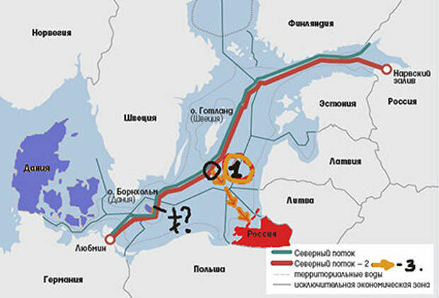 Северный поток 2 последние новости сегодня карта